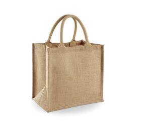 Westford Mill WM413 - Jute midi tote Natural