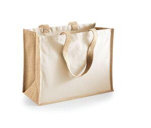 Westford Mill WM422 - Printers jute classic shopper Natural