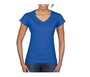 Gildan GN647 - Softstyle Ladies V-Neck T-Shirt Royal