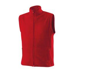 STARWORLD SW73N - Fleece Vest 330 Red