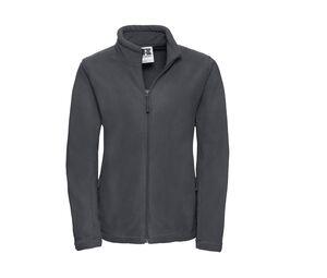 Russell JZ87F - Women's full zip outdoor fleece Convoy Grey