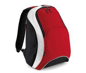 BAG BASE BG571 - Sac à dos Teamwear Classic Red/ Black/ White