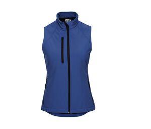 Russell JZ41F - Ladies Softshell Bodywarmer Azure Blue