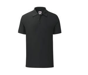 FRUIT OF THE LOOM SC3044 - Polo ICONIC Black