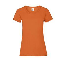 Fruit of the Loom SC600 - Lady-fit valueweight tee Orange