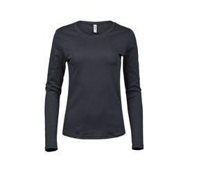 TEE JAYS TJ590 - T-shirt femme manches longues Dark Grey