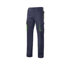 VELILLA V3004 - PANTALON MULTIPOCHES BICOLORE