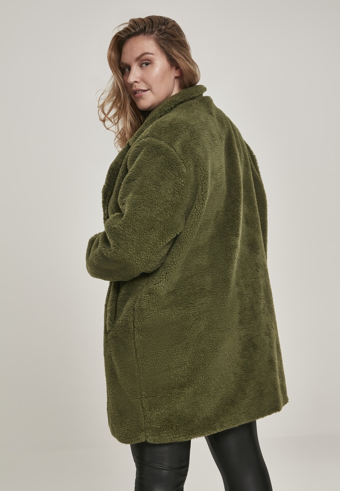 Urban Classics TB3058C - Ladies Oversized Sherpa Coat