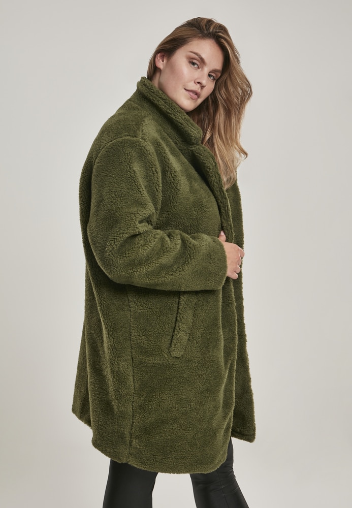 Urban Classics TB3058C - Ladies Oversized Sherpa Coat