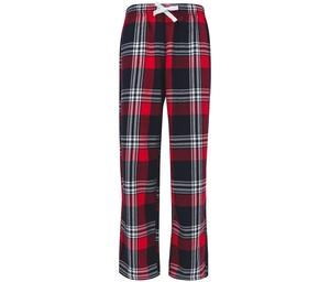 SF Mini SM083 - Pantalon de pyjama enfant Red / Navy Check