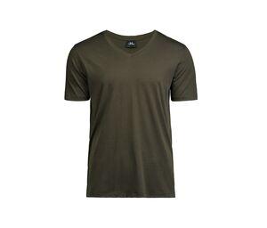 TEE JAYS TJ5004 - T-shirt homme col V Dark Olive