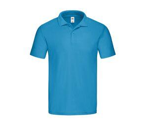 FRUIT OF THE LOOM SC282 - Polo coton Azure Blue