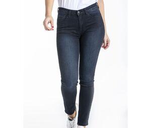 RICA LEWIS RL600 - Women's slim jeans Blue / Black
