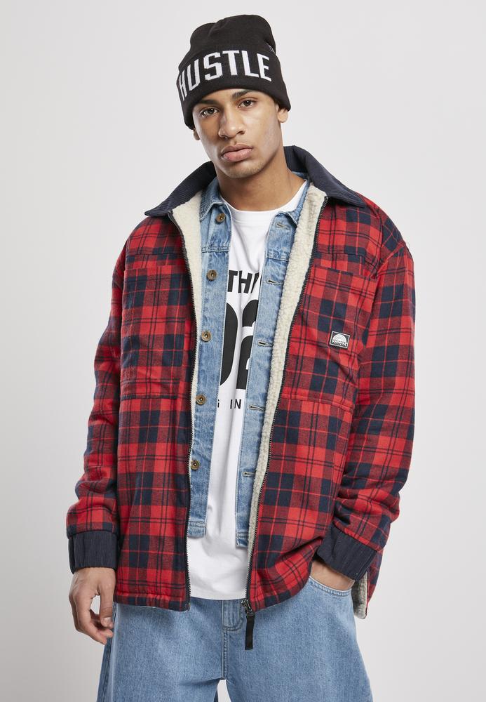 Southpole SP037C - Southpole Check Flannel Sherpa Jacket