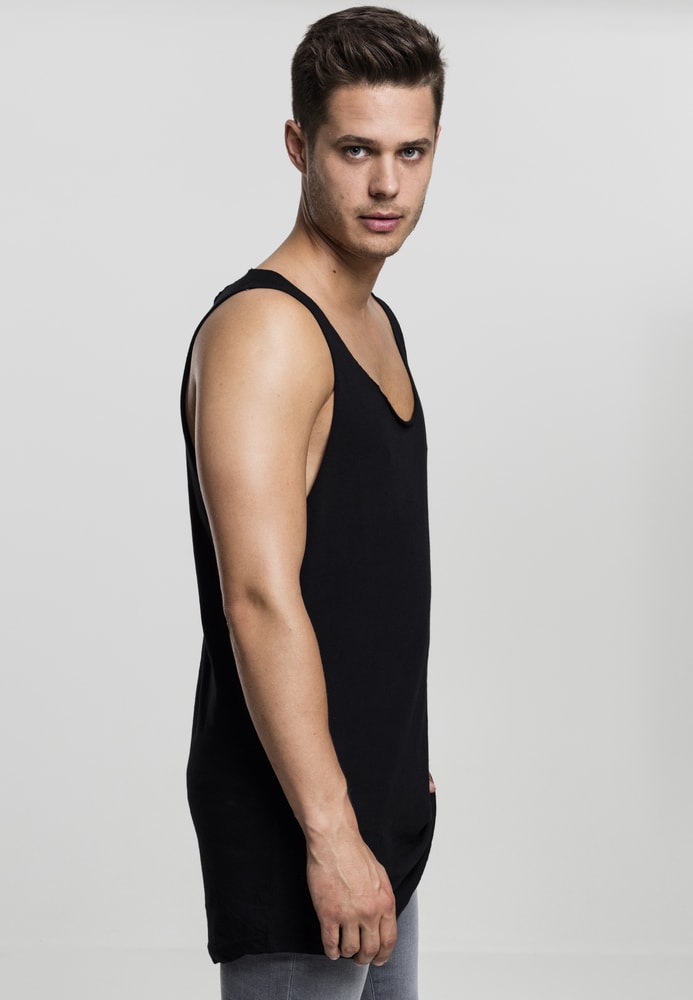 Urban Classics TB964C - Long Shaped Open Edge Loose Tank