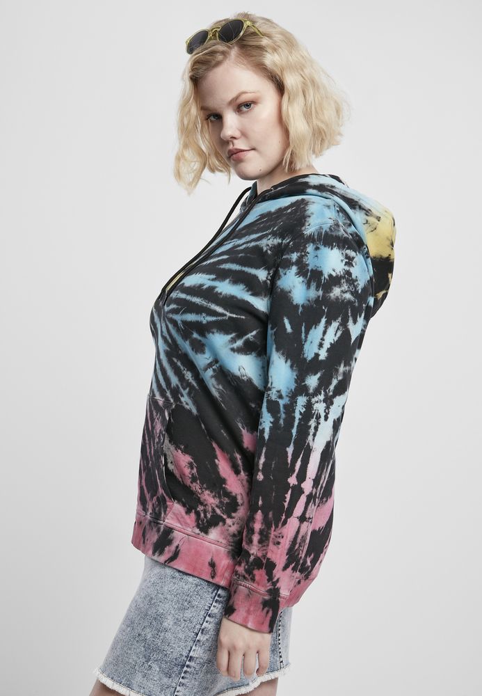 Urban Classics TB3450C - Ladies Tie Dye Hoody