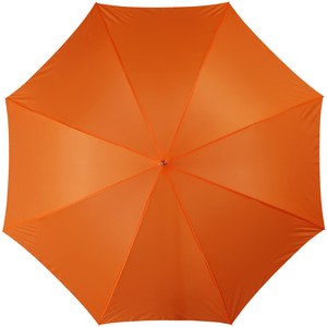 PF Concept 109017 - 23” Lisa-sateenvarjo puukahvalla, automaattisesti avautuva Orange