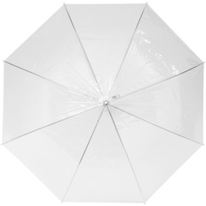 PF Concept 109039 - 23” Kate-sateenvarjo puukahvalla, läpinäkyvä, automaattisesti avautuva