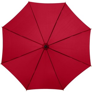 PF Concept 109048 - 23” Kyle-sateenvarjo, automaattisesti avautuva, puinen varsi Red