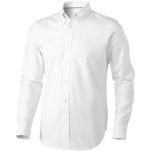 Elevate Life 38162 - Vaillant pitkähihainen miesten oxford- paita White