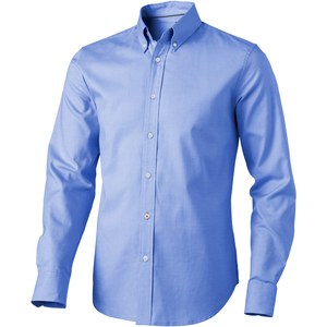 Elevate Life 38162 - Vaillant pitkähihainen miesten oxford- paita Light Blue