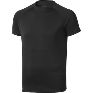 Elevate Life 39010 - Niagara miesten lyhythihainen coolfit t-paita Solid Black