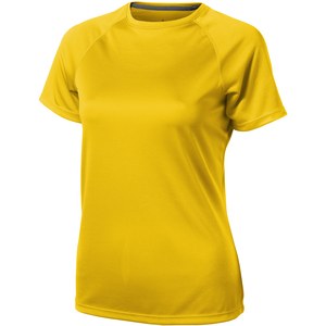 Elevate Life 39011 - Niagara naisten lyhythihainen coolfit t-paita Yellow
