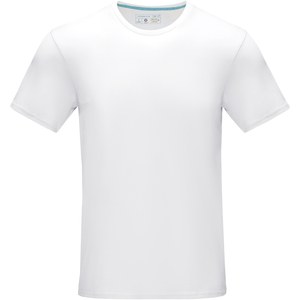 Elevate NXT 37506 - Azurite miesten lyhythihainen T-paita, GOTS-sertifioitu luomupuuvilla White