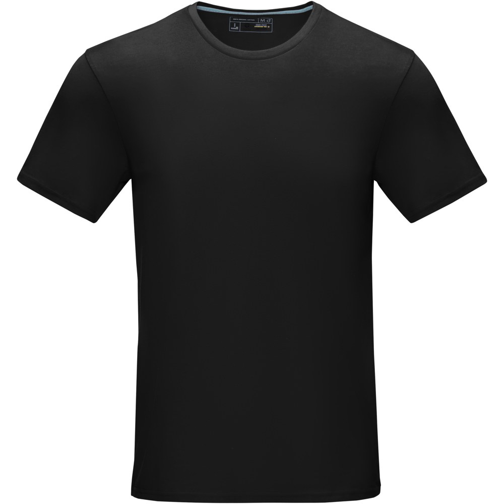 Elevate NXT 37506 - Azurite miesten lyhythihainen T-paita, GOTS-sertifioitu luomupuuvilla