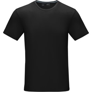 Elevate NXT 37506 - Azurite miesten lyhythihainen T-paita, GOTS-sertifioitu luomupuuvilla Solid Black