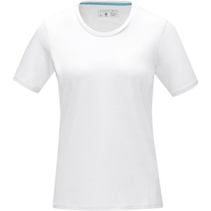 Elevate NXT 37507 - Azurite naisten lyhythihainen T-paita, GOTS-sertifioitu luomupuuvilla White