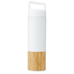 PF Concept 100669 - Torne 540 ml:n kuparityhjiöeristetty pullo ruostumattomasta teräksestä ja bambusta tehty ulkoseinä
