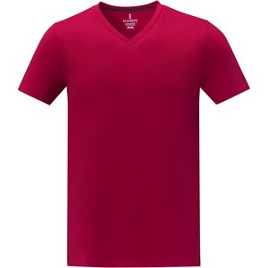 Elevate Life 38030 - Somoto miesten lyhythihainen v-aukkoinen t-paita  Red
