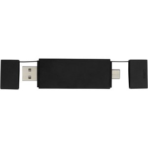 PF Concept 124251 - Mulan Kaksois USB 2.0 -hubi Solid Black