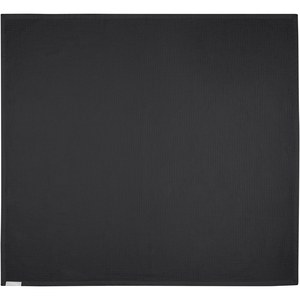 Seasons 113337 - Abele 150 x 140 cm puuvillavohvelihuopa Solid Black