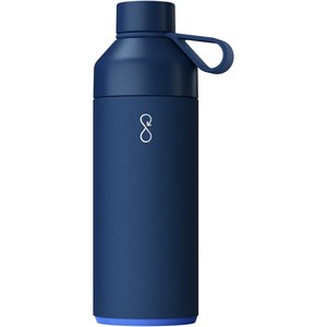 Ocean Bottle 100753 - Big Ocean Bottle 1 000 ml:n tyhjiöeristetty vesipullo Ocean Blue