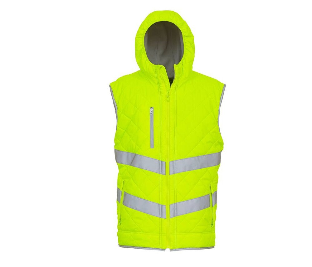 Yoko YK007 - Hi vis long sleeve waistcoat (HVJ200)