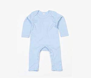 BABYBUGZ BZ013 - Baby romper suit Dusty Blue
