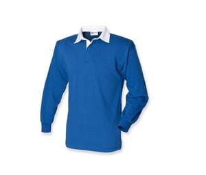 Front Row FR100 - Long Sleeve Plain Rugby Shirt