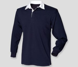 Front Row FR109 - Kids long sleeve plain rugby shirt