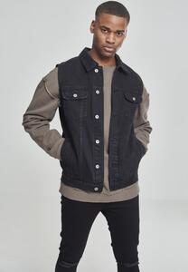 Urban Classics TB514C - Denim Vest blackdark