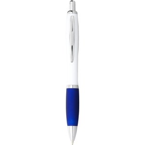 PF Concept 106900 - Nash-kuulakärkikynä, valkoinen runko, värillinen grippi, sininen muste
